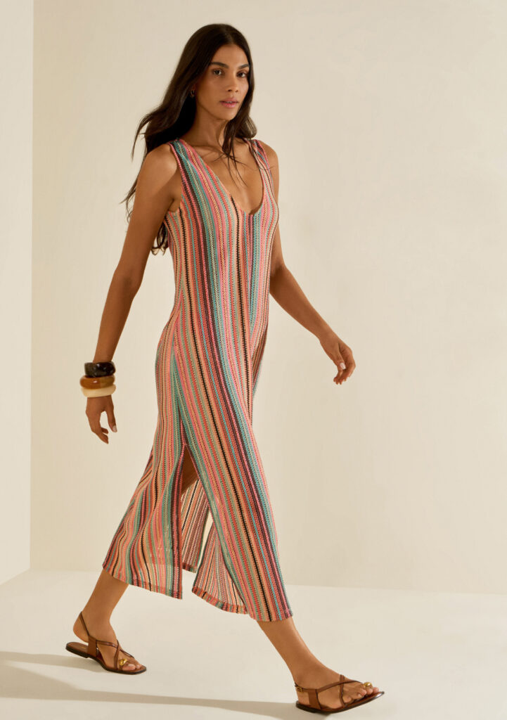 Dress - Pink Stripes